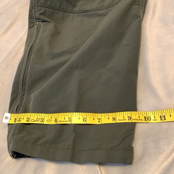 Kuhl liberator stealth Convertable zip off system pants cabin gray green 38 x 30 - Picture 10 of 10